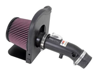 Toyota Yaris Performance Air Intake - K&N Engineering - Typhoon Short Ram - Flat Black - `06-`10